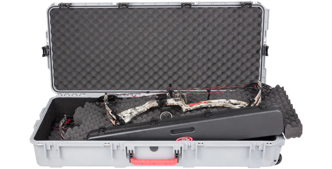 SKB PRO iSERIES Double Bow/Rifle Case (Custom Podium Archer Green)