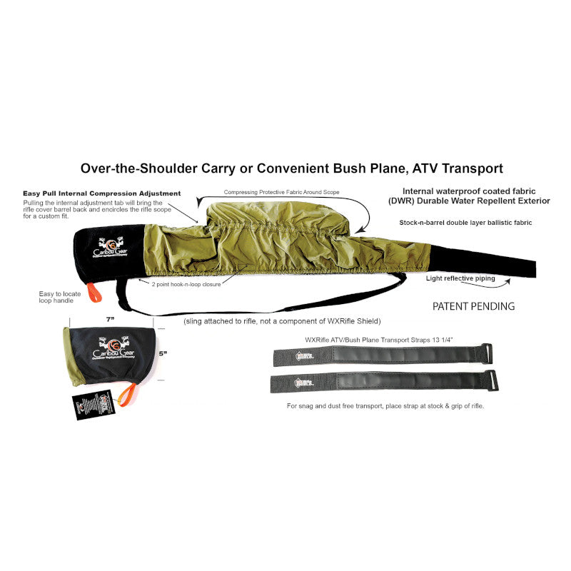 Caribou Gear WXRifle Shield (Rifle Cover)