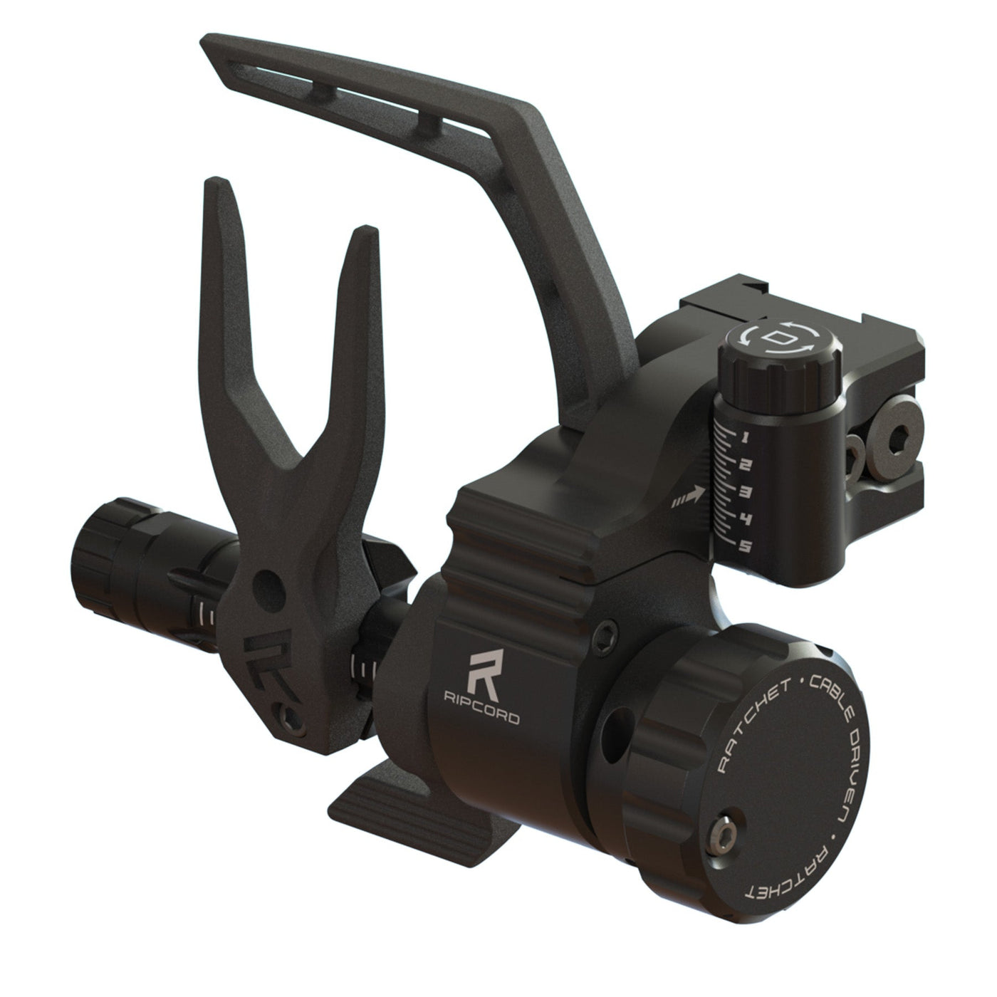 Ripcord Ratchet Arrow Rest Cable Driven Micro Adjust