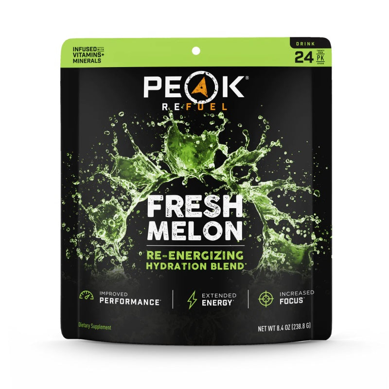 Peak Refuel Re-Energizing Drink Sticks - Melon