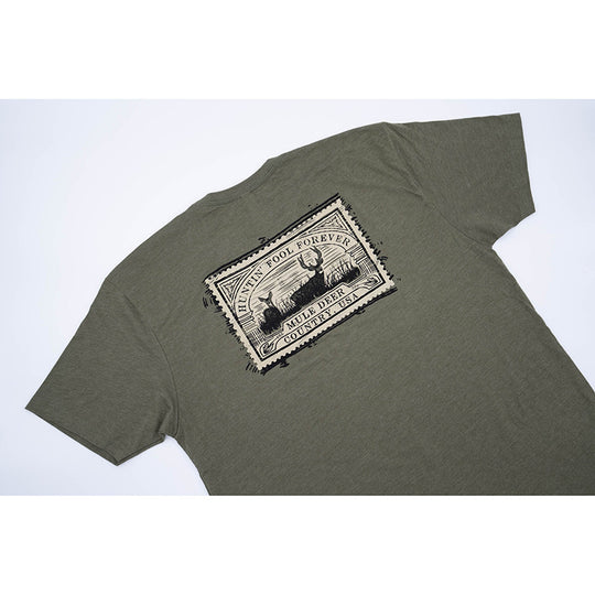 Huntin' Fool Mule Deer Stamp T-Shirt