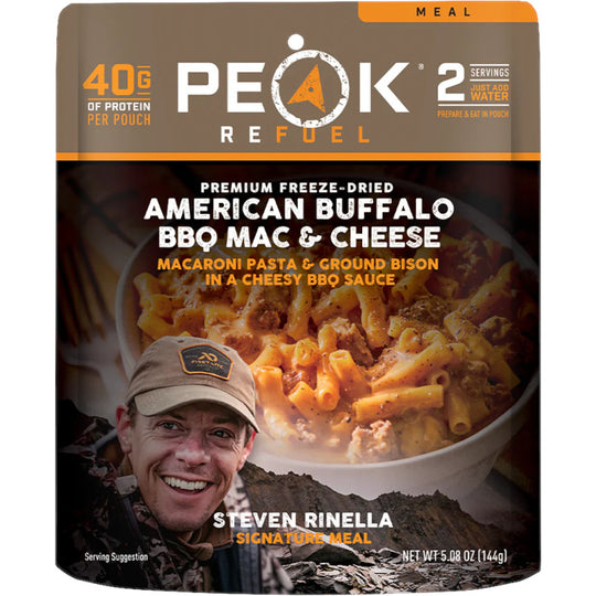 Peak Refuel MeatEater American Buffalo BBQ Mac & Cheese