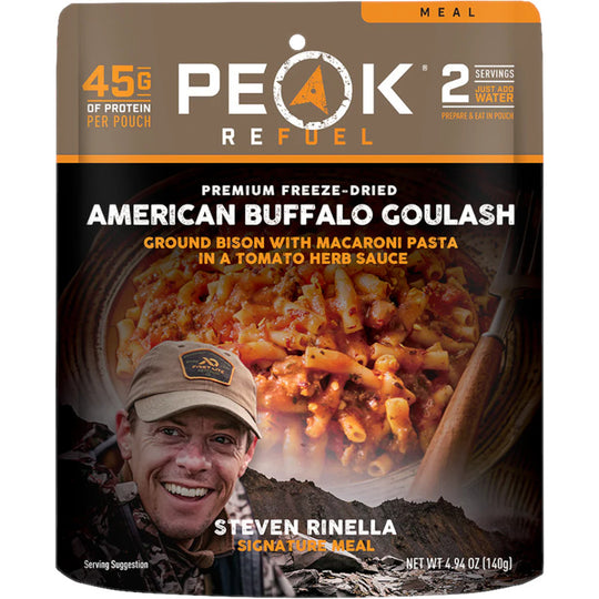 Peak Refuel MeatEater American Buffalo Goulash