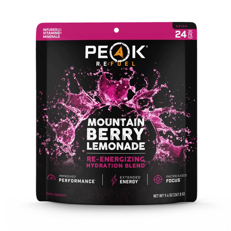 Peak Refuel Re-Energizing Drink Sticks - Mountain Berry Lemonade