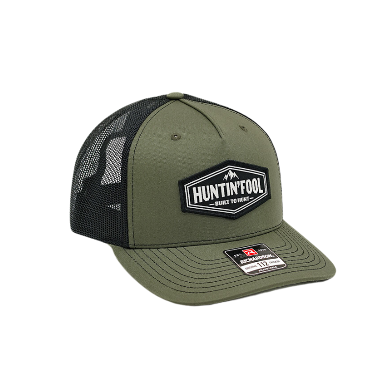 Huntin' Fool Woven Patch Hat