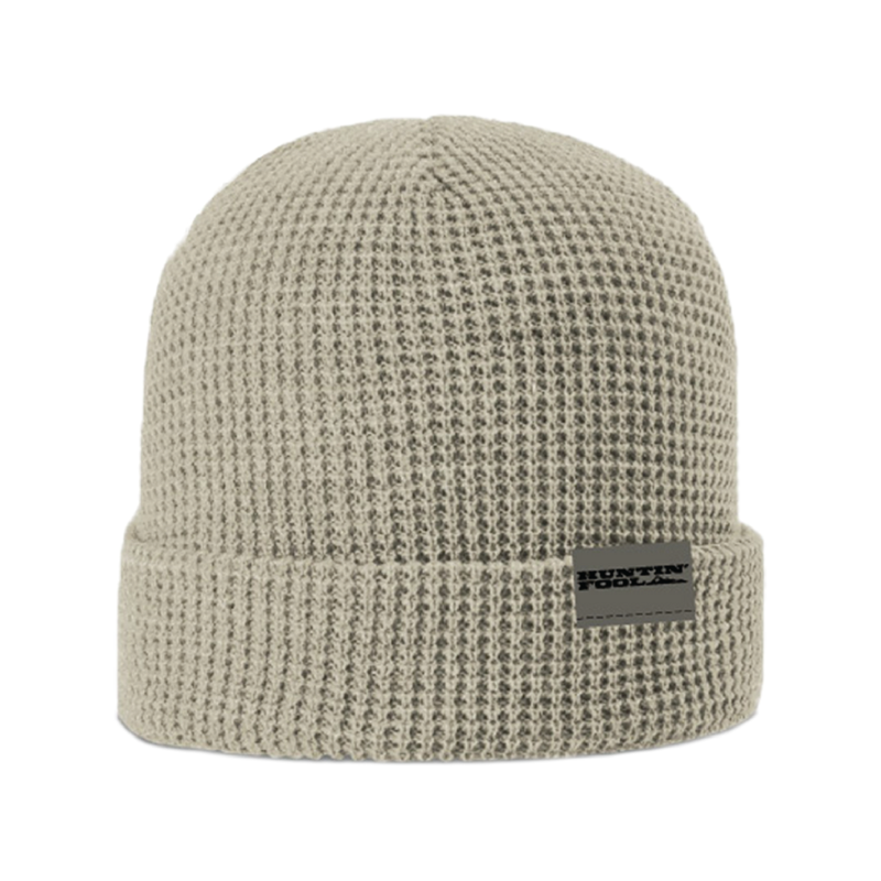 Huntin' Fool Waffle Knit Beanie