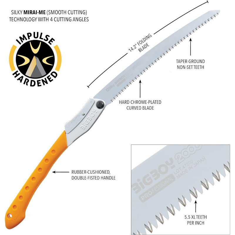 Silky BIGBOY 2000 Folding Saw (360mm)