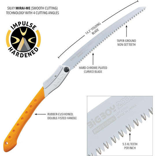 Silky BIGBOY 2000 Folding Saw (360mm)