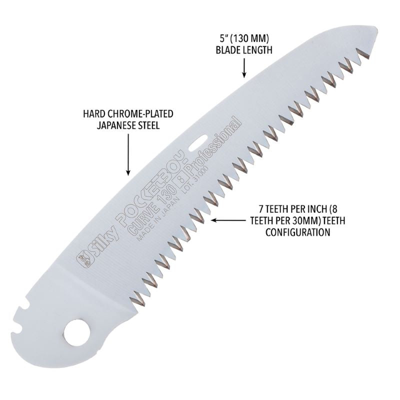 Silky PocketBoy Curve Folding Saw (130mm)