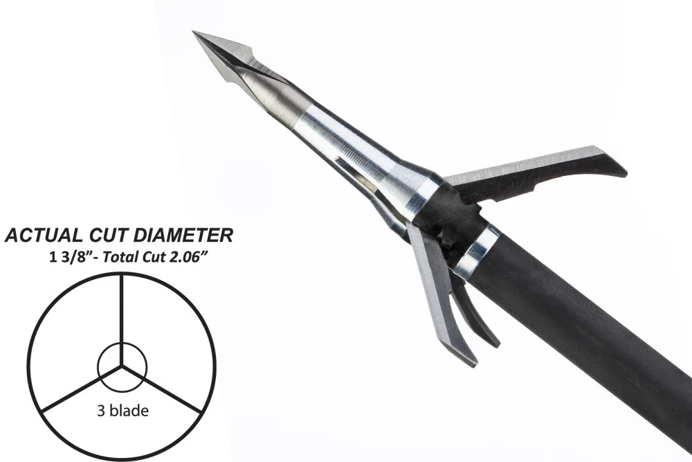 Grim Reaper PRO SERIES 4-BLADE MECHANICAL BROADHEADS