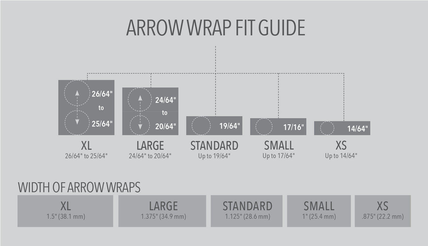 Bohning 4" ARROW WRAPS