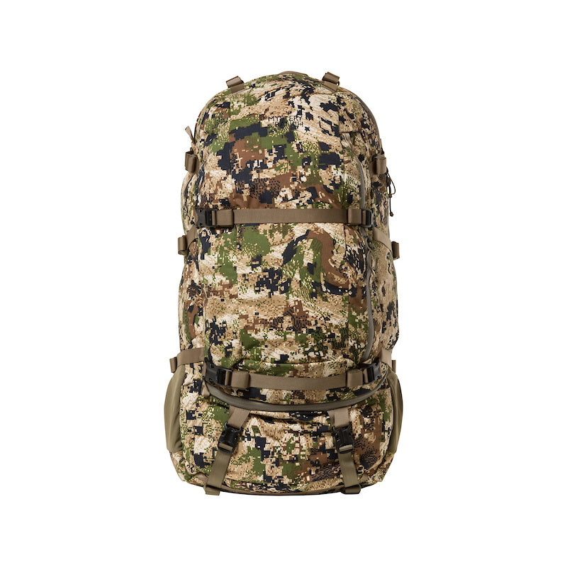 Mystery Ranch Beartooth 80 Color Subalpine Camo Full Pack Front View