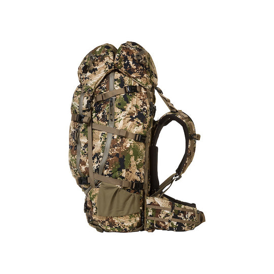 Mystery Ranch Beartooth 80 Color Subalpine Camo Full Pack Side View