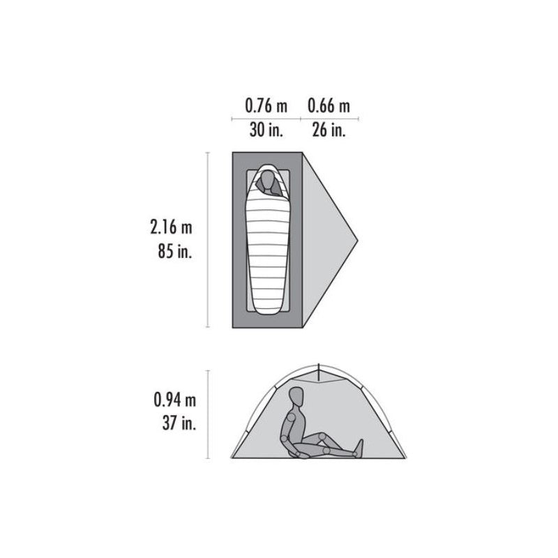 MSR Hubba Hubba 1 Tent V8