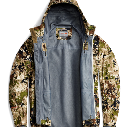 Sitka Thunderhead Jacket Subalpine Inside