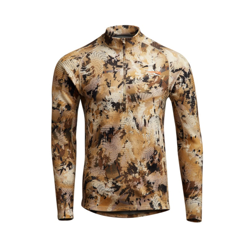 Sitka Merino Heavyweight half-zip waterfowl marsh