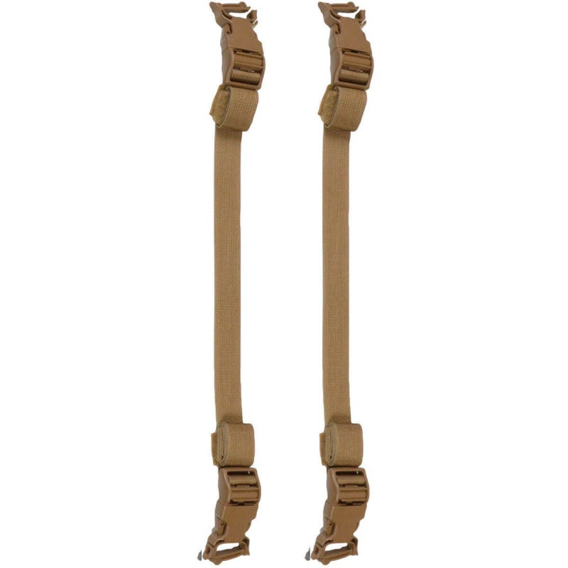 Mystery ranch quick attach accessory straps color coyote