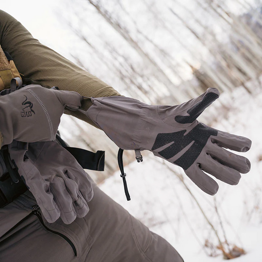 Stone Glacier Altimeter Gloves Granite Grey