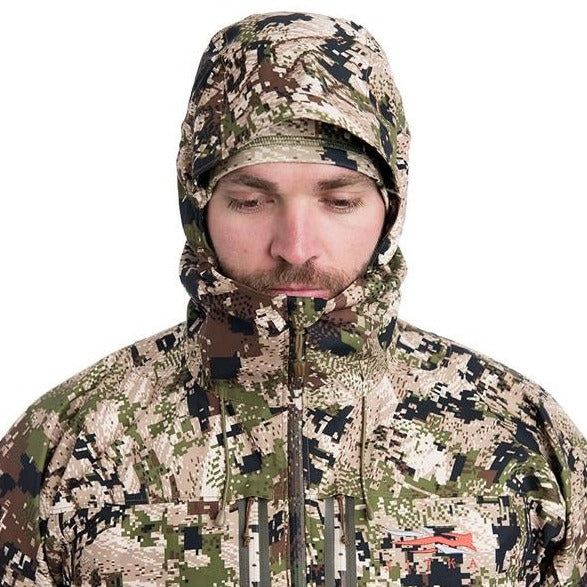 Sitka Stormfront jacket Subalpine hood detail