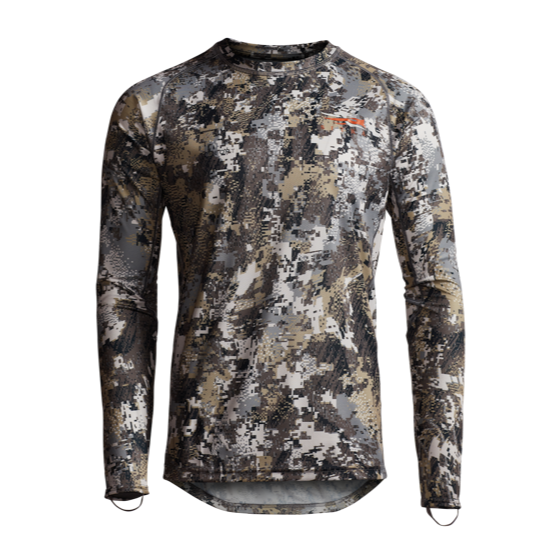 Sitka Core lightweight Crew Long Sleeve Color Elevated