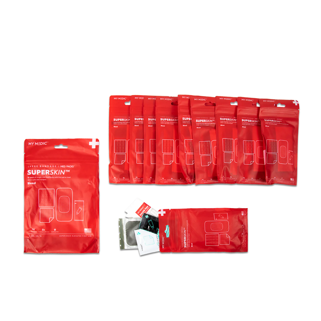 My Medic SuperSkin Large Bandage 10 Pack