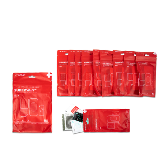 My Medic SuperSkin Large Bandage 10 Pack